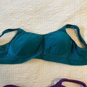 TrueKind Teal Underwire Comfort Bra  XL